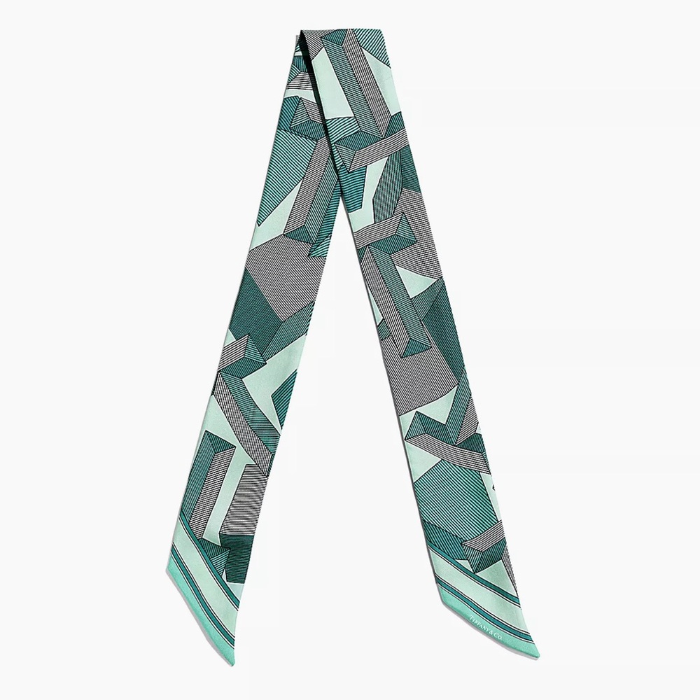 Tiffany & Co Giant T Ribbon Scarf